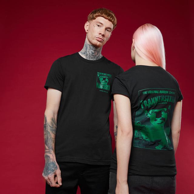 Frankenstein Unisex T-Shirt - Black - XXL on Productcaster.