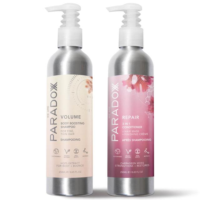 We Are Paradoxx Volume Shampoo and Repair 3-in-1 Conditioner on Productcaster.