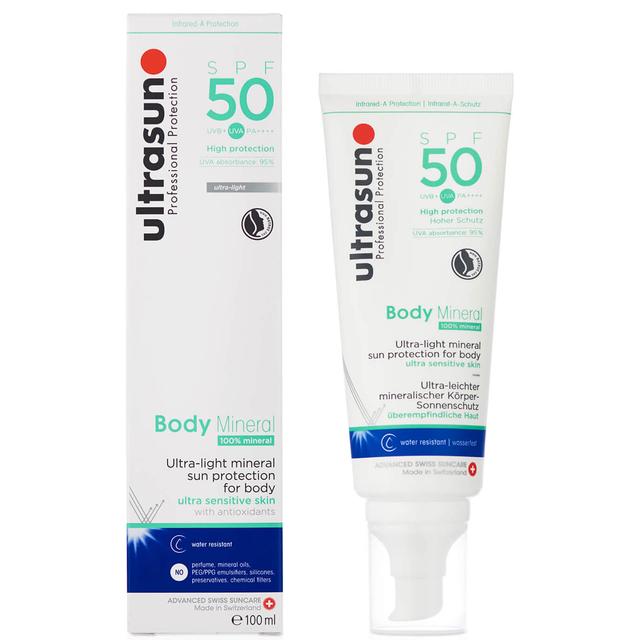 Ultrasun Mineral Body SPF50 Lotion 100ml on Productcaster.