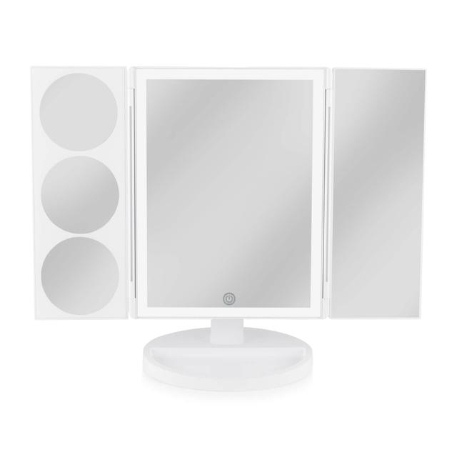 Rio Full Size LED Illuminated Makeup Mirror on Productcaster.