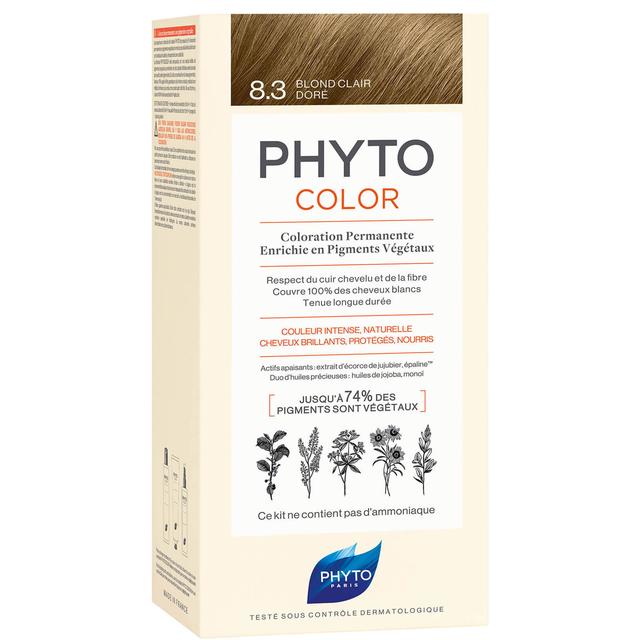 Phyto Hair Colour by Phytocolor - 8.3 Light Golden Blonde 180g on Productcaster.