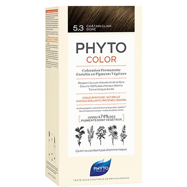 Phyto Hair Colour by Phytocolor - 5.3 Light Golden Brown 180g on Productcaster.