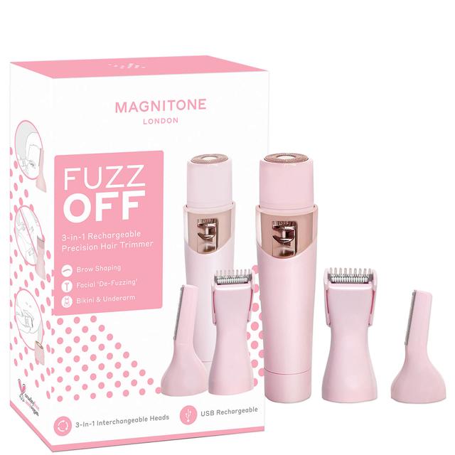 MAGNITONE London FuzzOff 3-in-1 Trimmer - Pink on Productcaster.