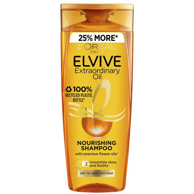 L'Oréal Paris Elvive Extraordinary Oil Shampoo for Dry Hair 500ml on Productcaster.