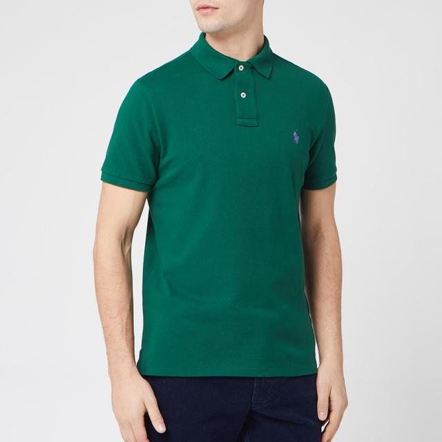 Polo Ralph Lauren Men's Custom Slim Fit Polo Shirt - New Forest - M on Productcaster.