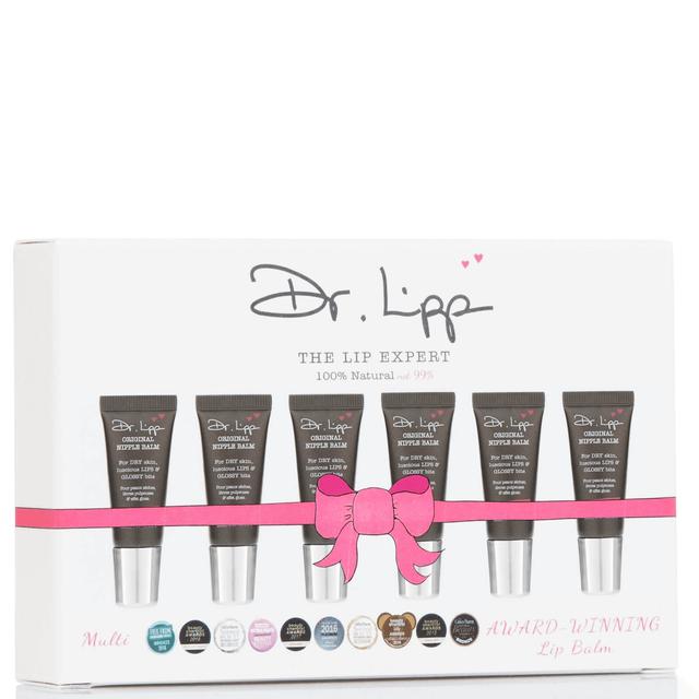 Dr. Lipp Pack Of 6 Minis, Original Nipple Balm For Luscious Lips & Glossy Bits on Productcaster.