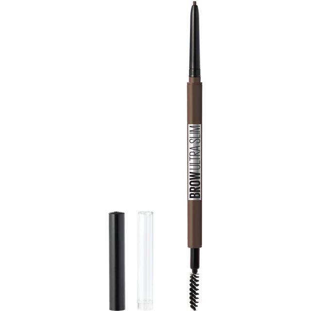 Maybelline Brow Ultra Slim Eyebrow Pencil 1ml (Various Shades) - 05 Deep Brown on Productcaster.