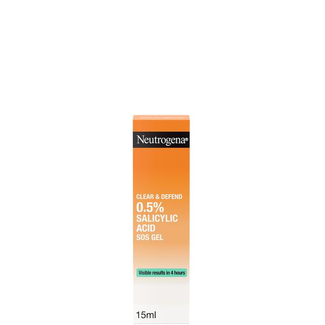 Neutrogena Clear and Defend 0.5% Salicylic Acid SOS Gel 15ml on Productcaster.