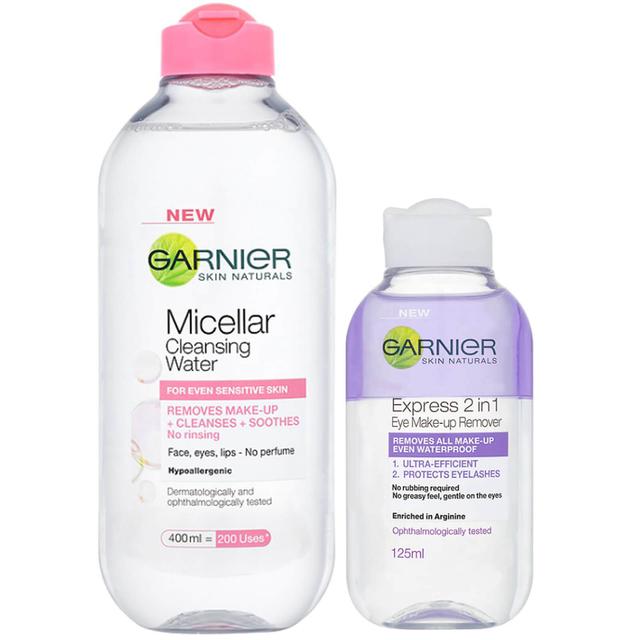 Garnier Micellar Water and Makeup Remover for Sensitive Skin Kit Exclusive (Worth £9.48) on Productcaster.