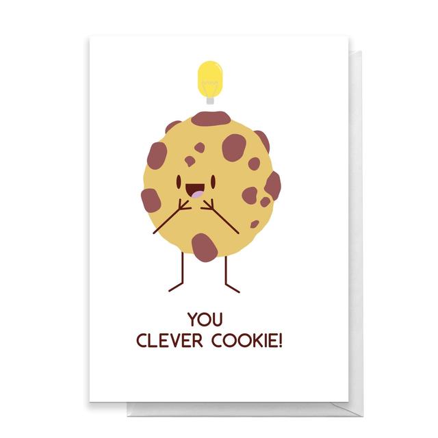 You Clever Cookie! Greetings Card - Large Card on Productcaster.