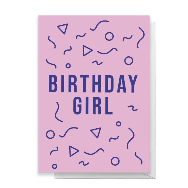 Birthday Girl Greetings Card - Large Card on Productcaster.