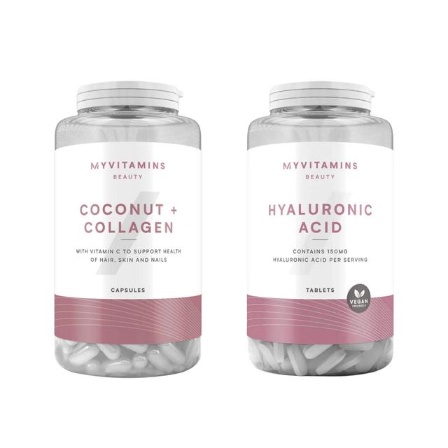 Myvitamins Coconut and Collagen + Hyaluronic Acid Bundle on Productcaster.