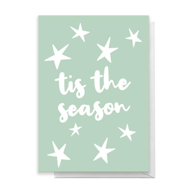 Tis The Season Greetings Card - Standard Card on Productcaster.