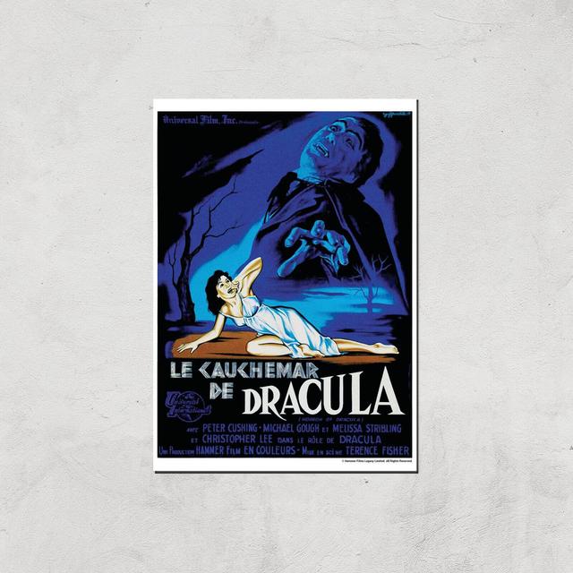 Le Cauchemar De Dracula Giclee Art Print - A3 - Print Only on Productcaster.