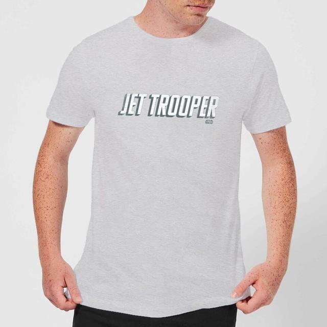 Star Wars: The Rise Of Skywalker Jet Trooper Men's T-Shirt - Grey - L on Productcaster.