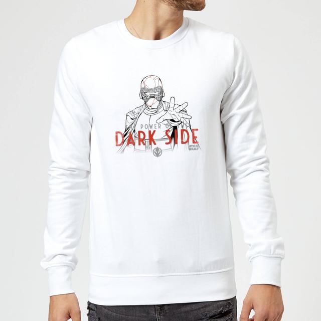 Star Wars The Rise Of Skywalker Kylo Darkside Powers Sweatshirt - White - XXL on Productcaster.