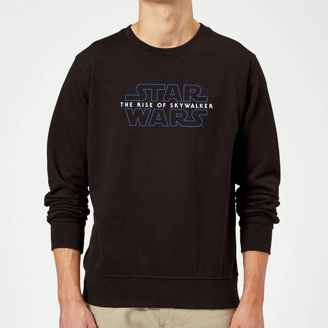 Star Wars The Rise Of Skywalker Logo Sweatshirt - Black - XXL on Productcaster.