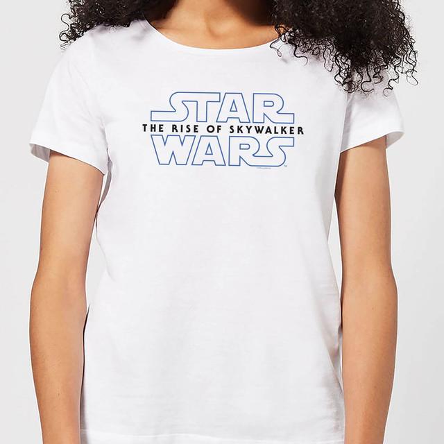 Star Wars The Rise Of Skywalker Logo Women's T-Shirt - White - M - White on Productcaster.