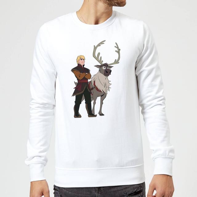 Frozen 2 Sven And Kristoff Sweatshirt - White - L on Productcaster.