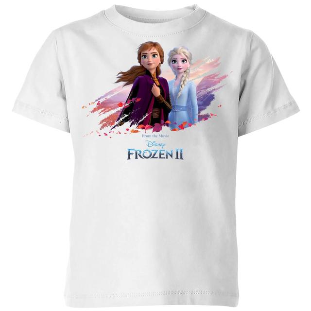 Frozen 2 Nature Is Beautiful kinder t-shirt - Wit - 122/128 (7-8 jaar) on Productcaster.