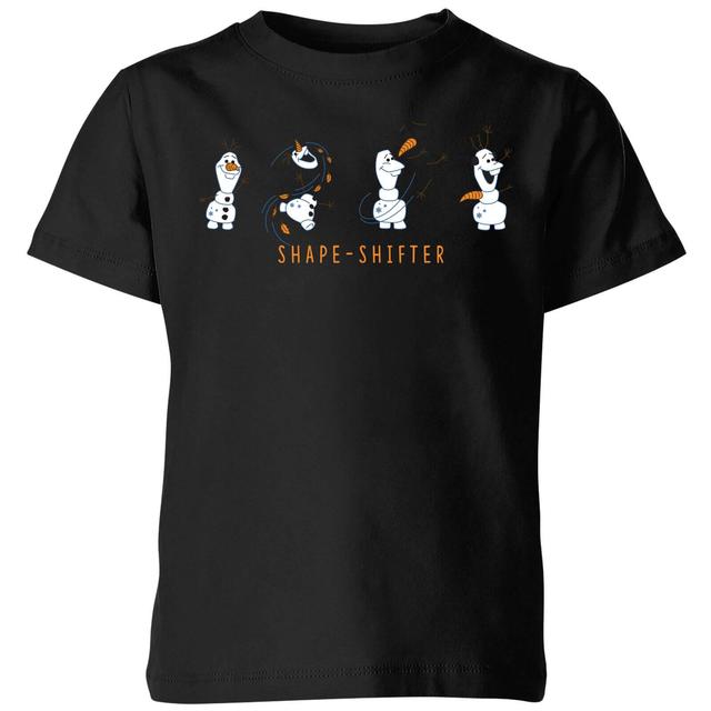 Frozen 2 Shape-Shifter kinder t-shirt - Zwart - 122/128 (7-8 jaar) on Productcaster.