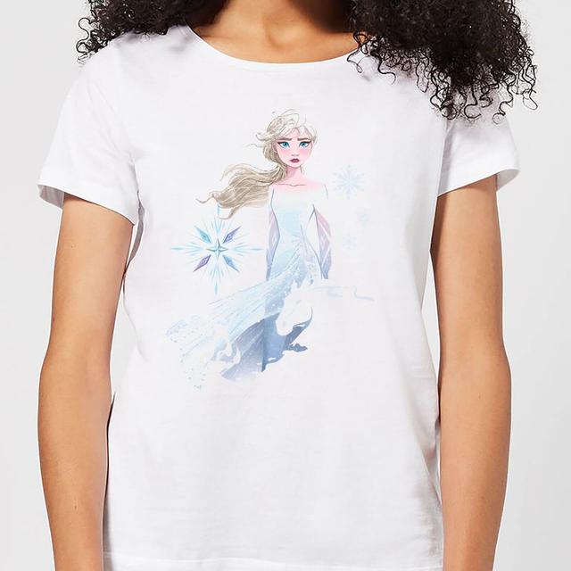 Frozen 2 Nokk Sihouette Women's T-Shirt - White - M on Productcaster.