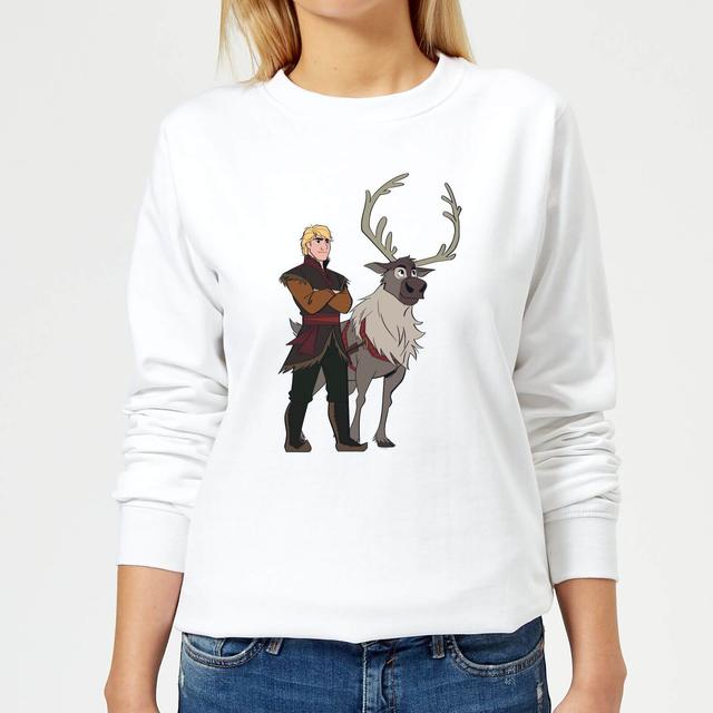 Sudadera para mujer Frozen 2 Sven And Kristoff - Blanco - XXL - Blanco on Productcaster.