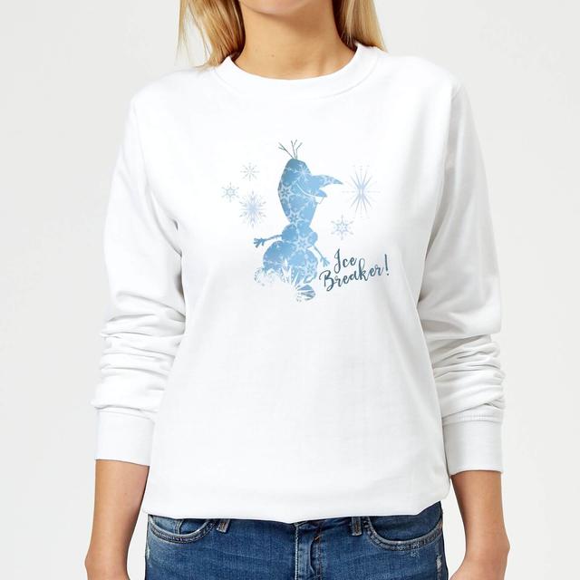 Frozen 2 Ice Breaker Women's Sweatshirt - White - L - Bianco on Productcaster.