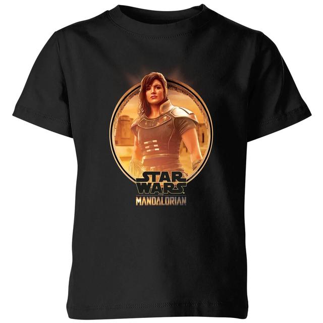 Camiseta The Mandalorian Cara Dune Framed - Niño - Negro - 3-4 años on Productcaster.