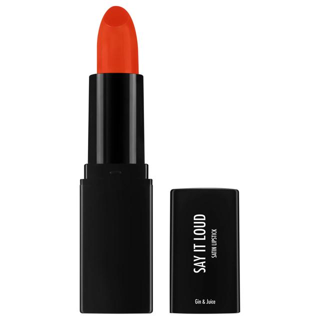 Sleek MakeUP Say it Loud Satin Lipstick 1.16g (Various Shades) - Gin and Juice on Productcaster.