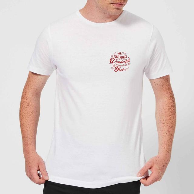 Wonderful time pocket Men's T-Shirt - White - XXL - Weiß on Productcaster.