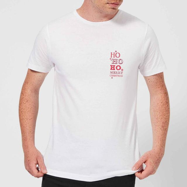 Ho Ho Ho Men's T-Shirt - White - 5XL - White on Productcaster.