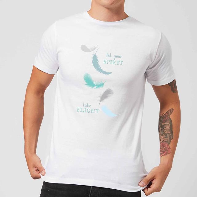 Spirit FLight Men's T-Shirt - White - S - Weiß on Productcaster.