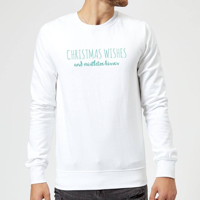 Christmas Wishes Sweatshirt - White - XXL - Weiß on Productcaster.