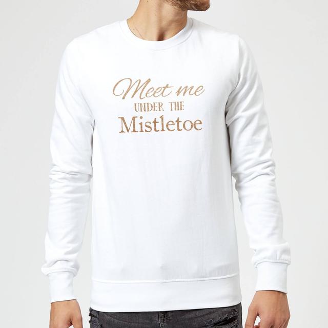 Meet me Sweatshirt - White - L - Weiß on Productcaster.