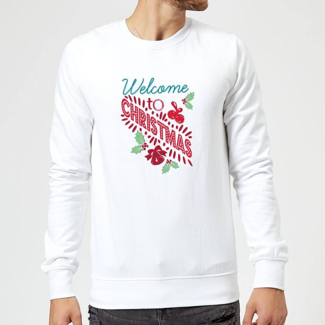 Welcome Sweatshirt - White - XXL - White on Productcaster.