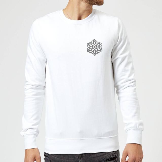 Snow flake Sweatshirt - White - M - Weiß on Productcaster.