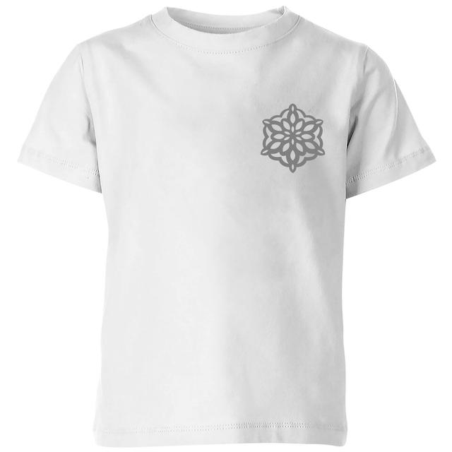 Snow flake Kids' T-Shirt - White - 11-12 Jahre - Weiß on Productcaster.