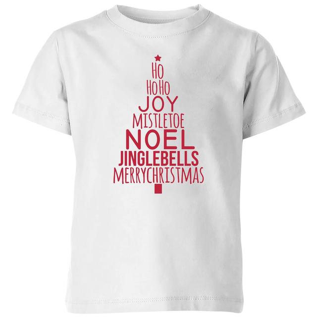 Text Tree Kids' T-Shirt - White - 11-12 Jahre - Weiß on Productcaster.