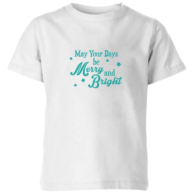 Merry Days Kids' T-Shirt - White - 5-6 Jahre - Weiß on Productcaster.