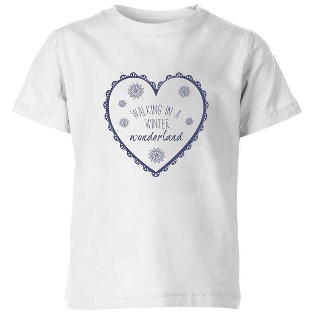 Walking Wonder land Kids' T-Shirt - White - 3-4 Jahre - Weiß on Productcaster.