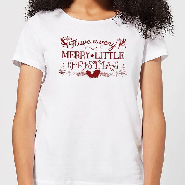 Very Merry Women's T-Shirt - White - L - White on Productcaster.