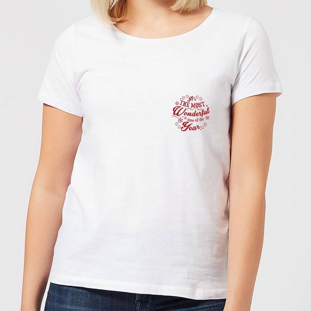 Wonderful time pocket Women's T-Shirt - White - L - Weiß on Productcaster.