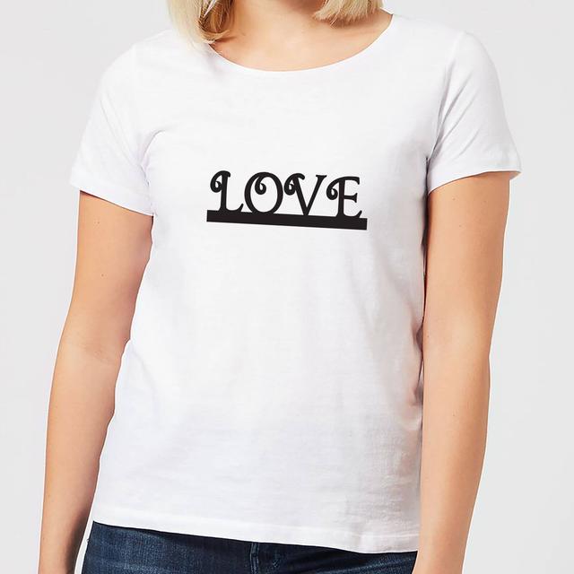 Love Women's T-Shirt - White - XL - Weiß on Productcaster.