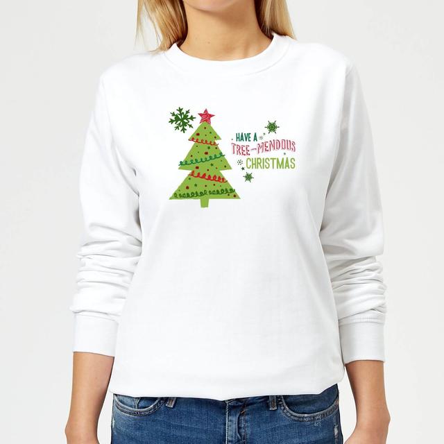 Tree Mendous Women's Sweatshirt - White - L - Weiß on Productcaster.