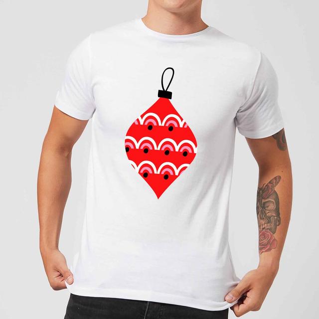 Bauble Men's T-Shirt - White - XL - Weiß on Productcaster.