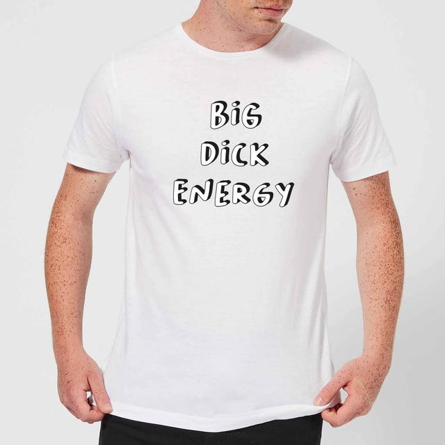 Big Dick Energy Men's T-Shirt - White - L - White on Productcaster.