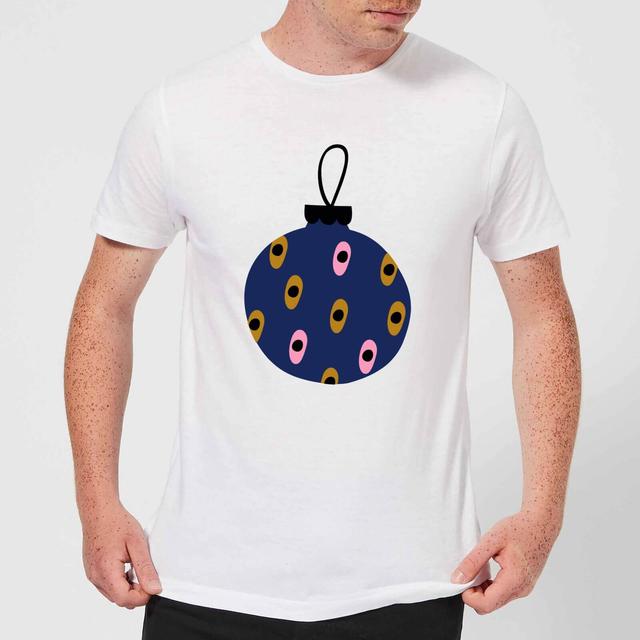 Spotty Bauble Men's T-Shirt - White - S - Weiß on Productcaster.