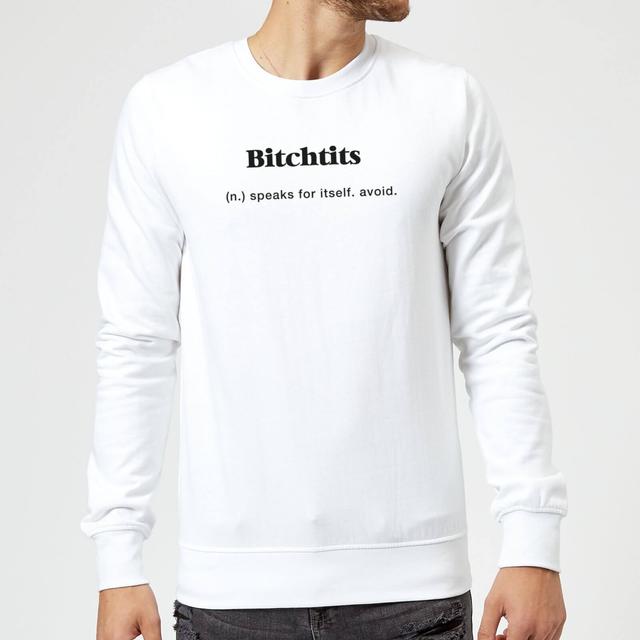 Bitchtits Sweatshirt - White - M - Weiß on Productcaster.