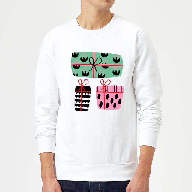 Colourful Presents Sweatshirt - White - L on Productcaster.